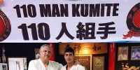 مبارزه 110 نفره جوانترین فایتر سازمان WKO در اوکیناوا ژاپن 